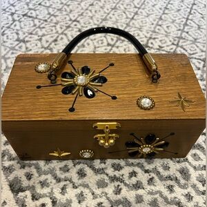 1960’s Enid Collins Mille Fleur Box Purse